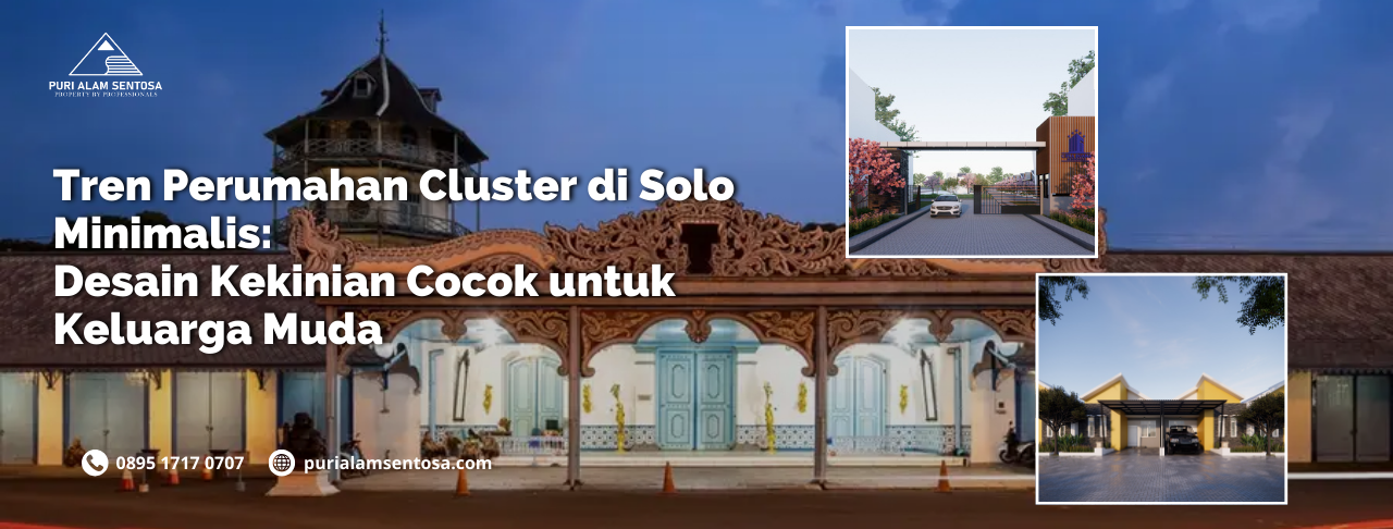 perumahan cluster di solo minimalis