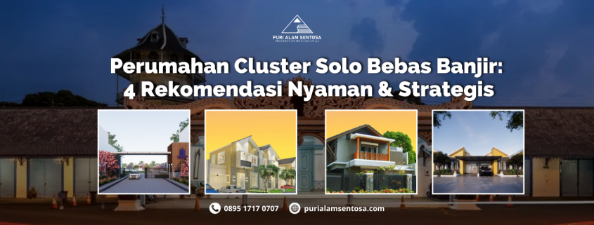 perumahan cluster solo bebas banjir