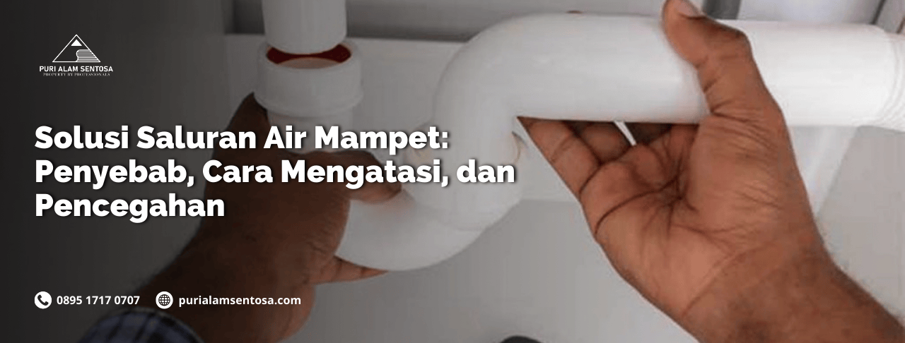 solusi saluran air mampet