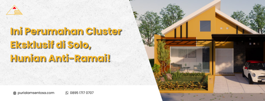 Perumahan Cluster Eksklusif di Solo