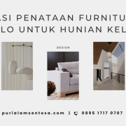 Inspirasi penataan furnitur rumah di Solo