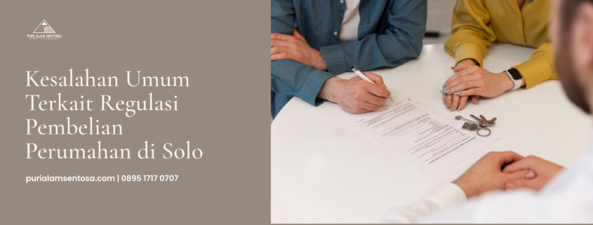 Regulasi pembelian Perumahan di Solo