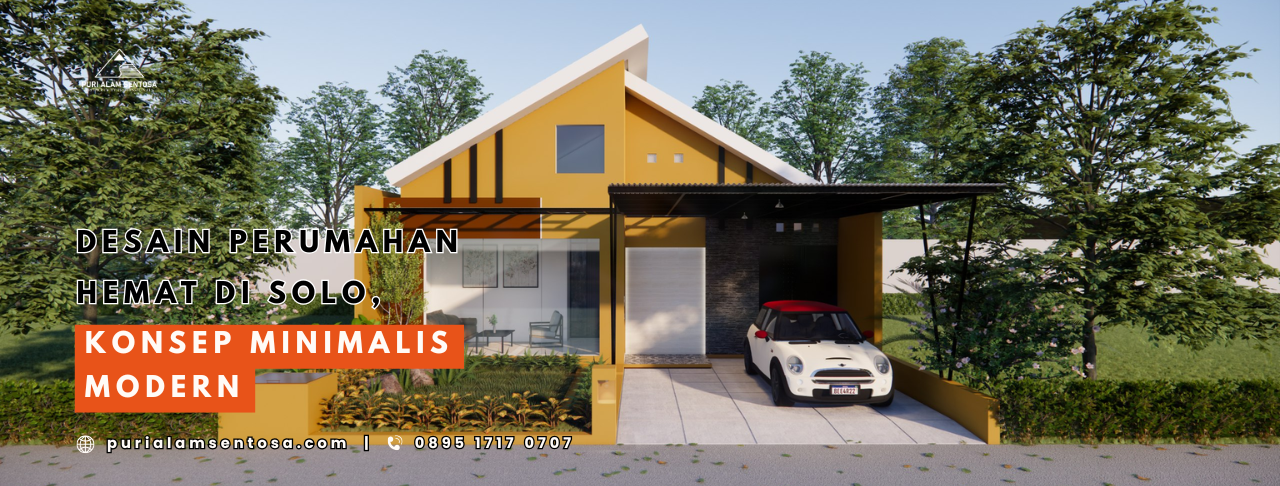 Desain perumahan hemat di Solo