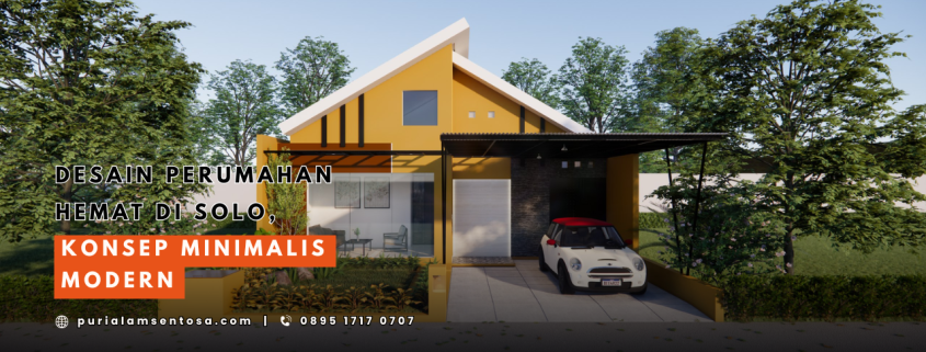 Desain perumahan hemat di Solo
