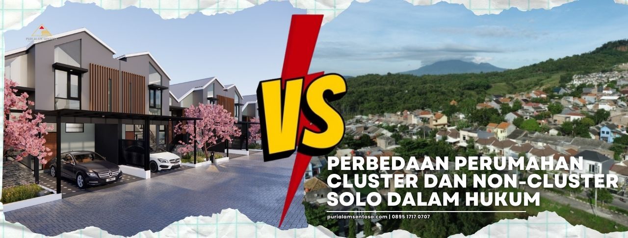 Perbedaan perumahan cluster dan non-cluster