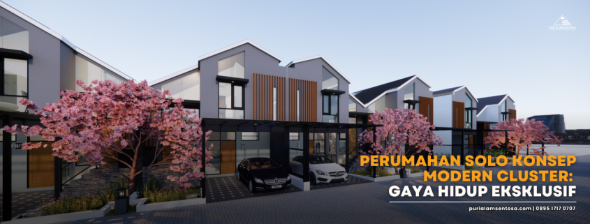 Perumahan Solo konsep modern cluster