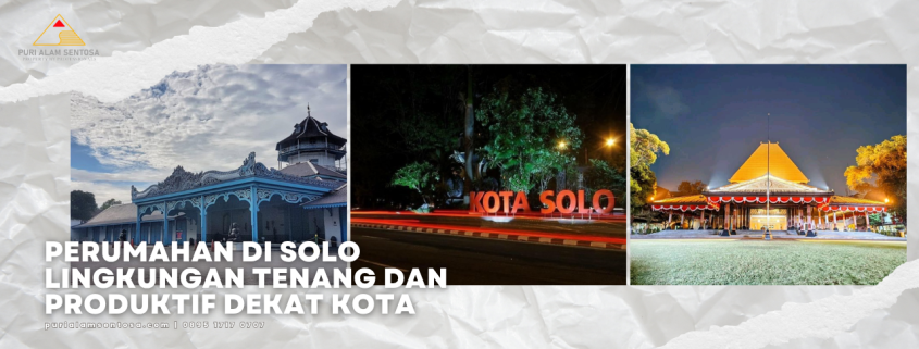 Perumahan di solo lingkungan tenang dan produktif