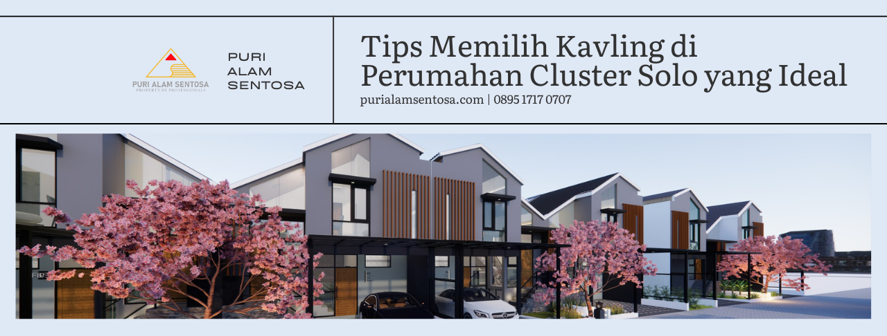 kavling di Perumahan Cluster Solo