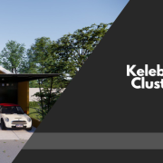perumahan cluster di solo desain mid-century