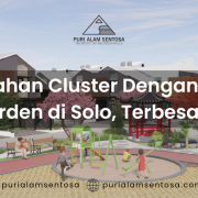 Perumahan Cluster dengan center garden di Solo Perumahan cluster dengan center garden di solo