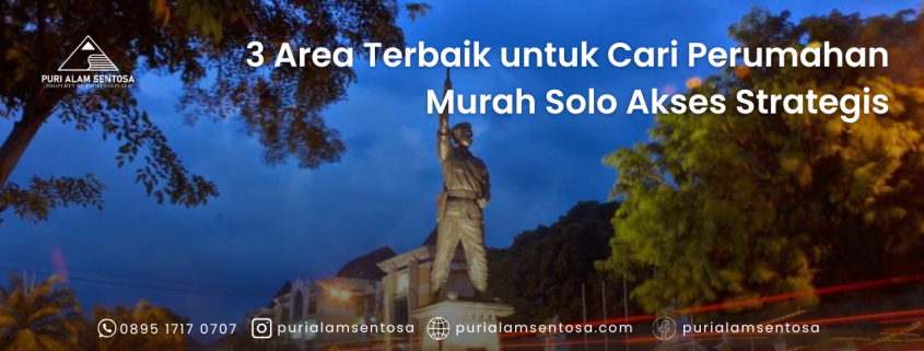 Perumahan murah solo akses strategis