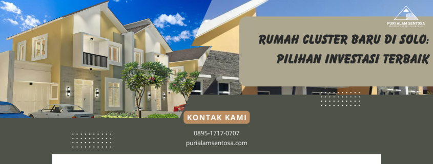 Rumah Cluster Baru di Solo
