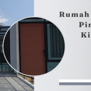 Rumah Solo dengan Pintu Alumunium