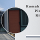 Rumah Solo dengan Pintu Alumunium