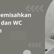 Rumah di Solo dengan Split Bathroom
