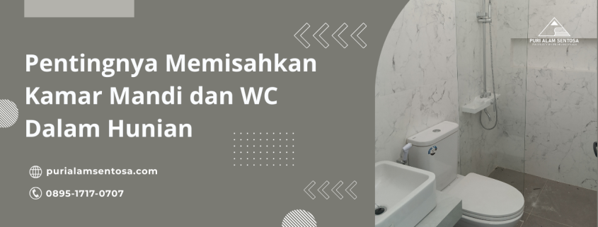 Rumah di Solo dengan Split Bathroom