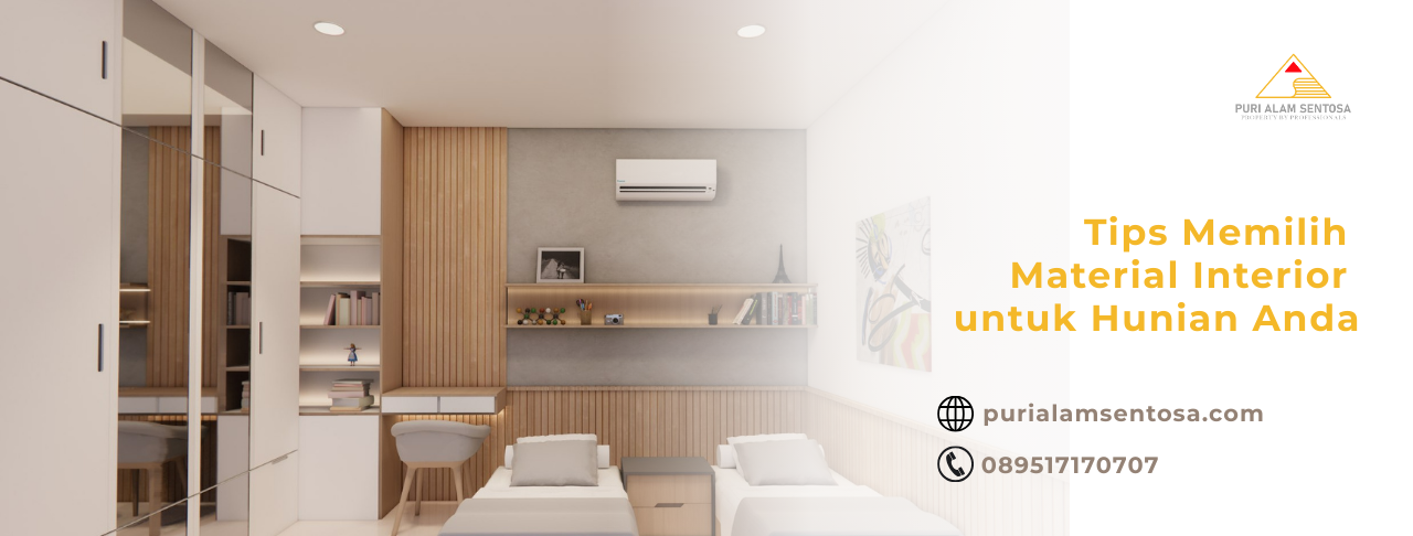 material interior untuk perumahan solo