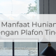 perumahan Solo dengan plafon tinggi