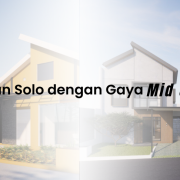 perumahan solo gaya mid century