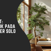 Arsitektur biofilik pada perumahan cluster solo