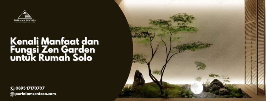 zen garden untuk rumah solo
