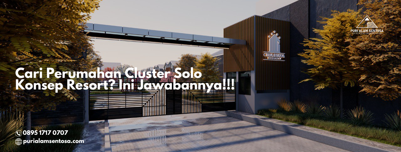 Perumahan Cluster Solo Konsep Resort