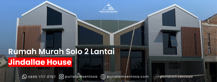 Rumah Murah Solo 2 Lantai