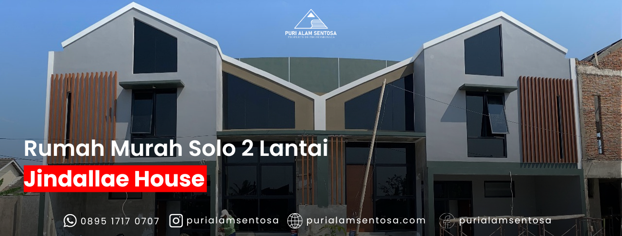 Rumah Murah Solo 2 Lantai