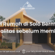 Rumah solo bermasalah