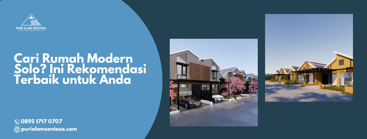 cari rumah modern solo