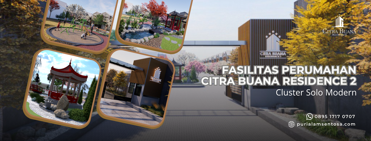fasilitas perumahan cluster solo