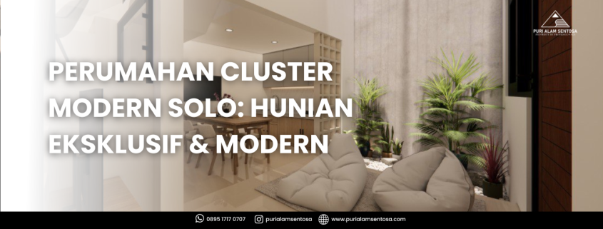 perumahan cluster eksklusif solo barat
