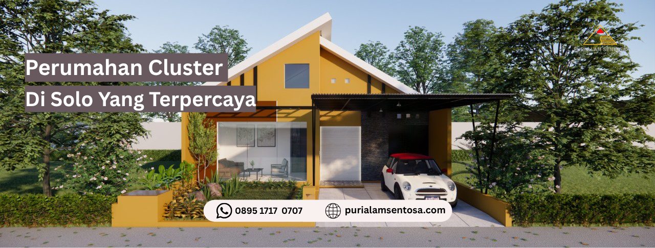 rekomendasi perumahan cluster solo terpercaya