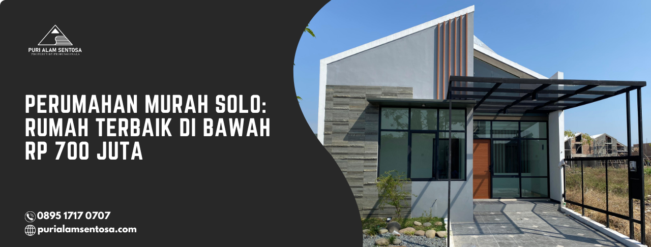 perumahan murah solo di bawah 700 juta