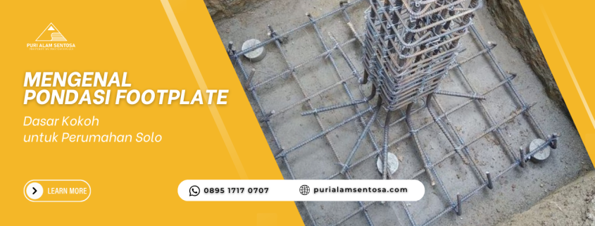 pondasi footplate perumahan solo