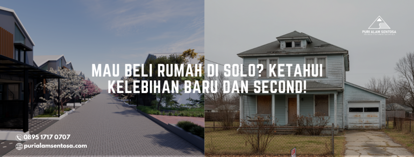 rumah di solo baru dan second