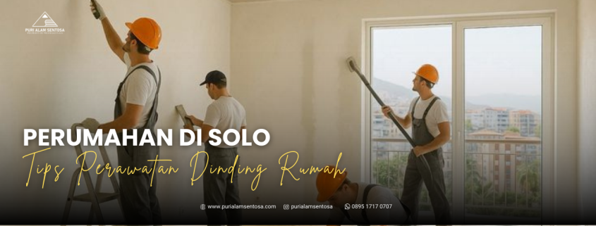 perumahan di solo perawatan dinding