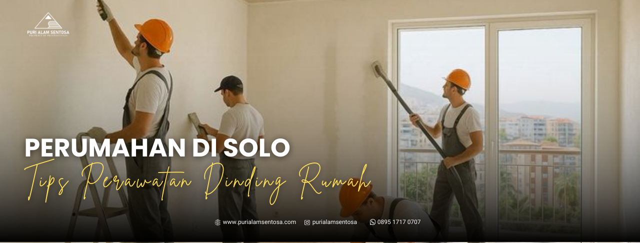 perumahan di solo perawatan dinding
