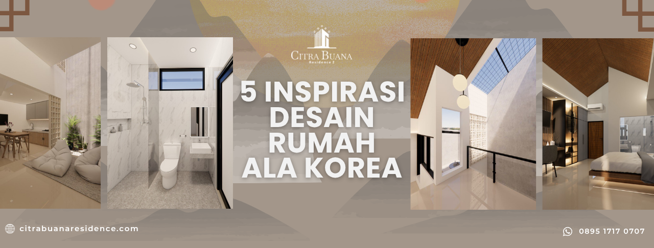 desain rumah ala korea