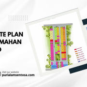 site plan perumahan cluster solo