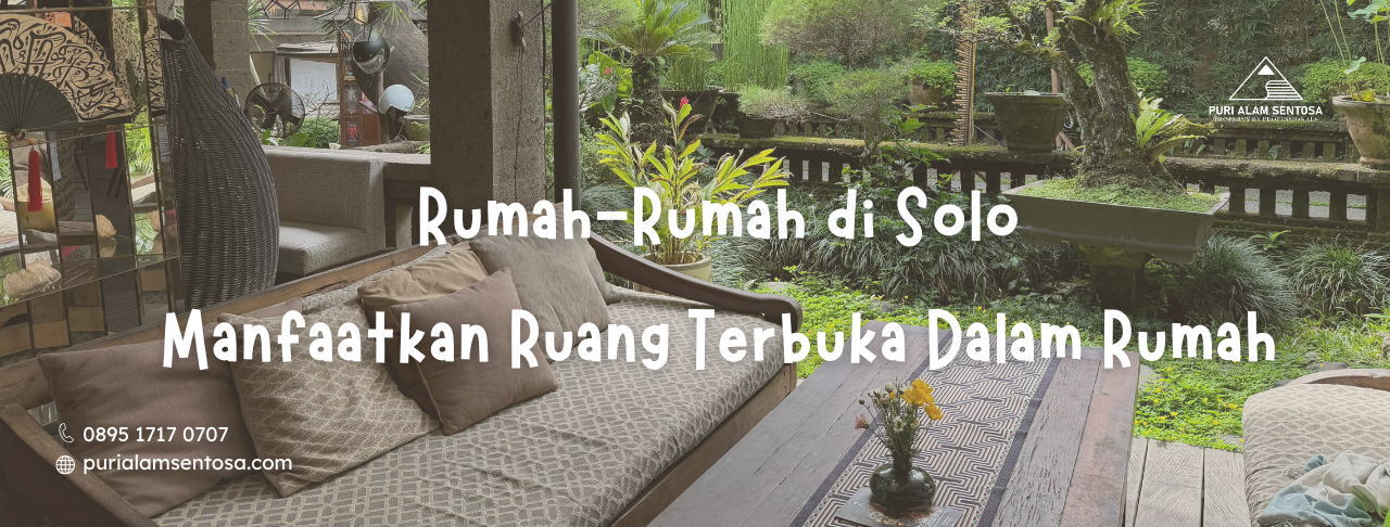 ruang terbuka rumah solo