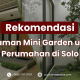 Mini Garden Perumahan di Solo