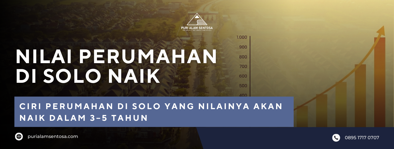 Perumahan di Solo Nilainya Naik