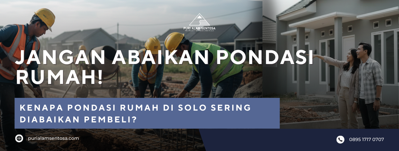 Pondasi Rumah di Solo