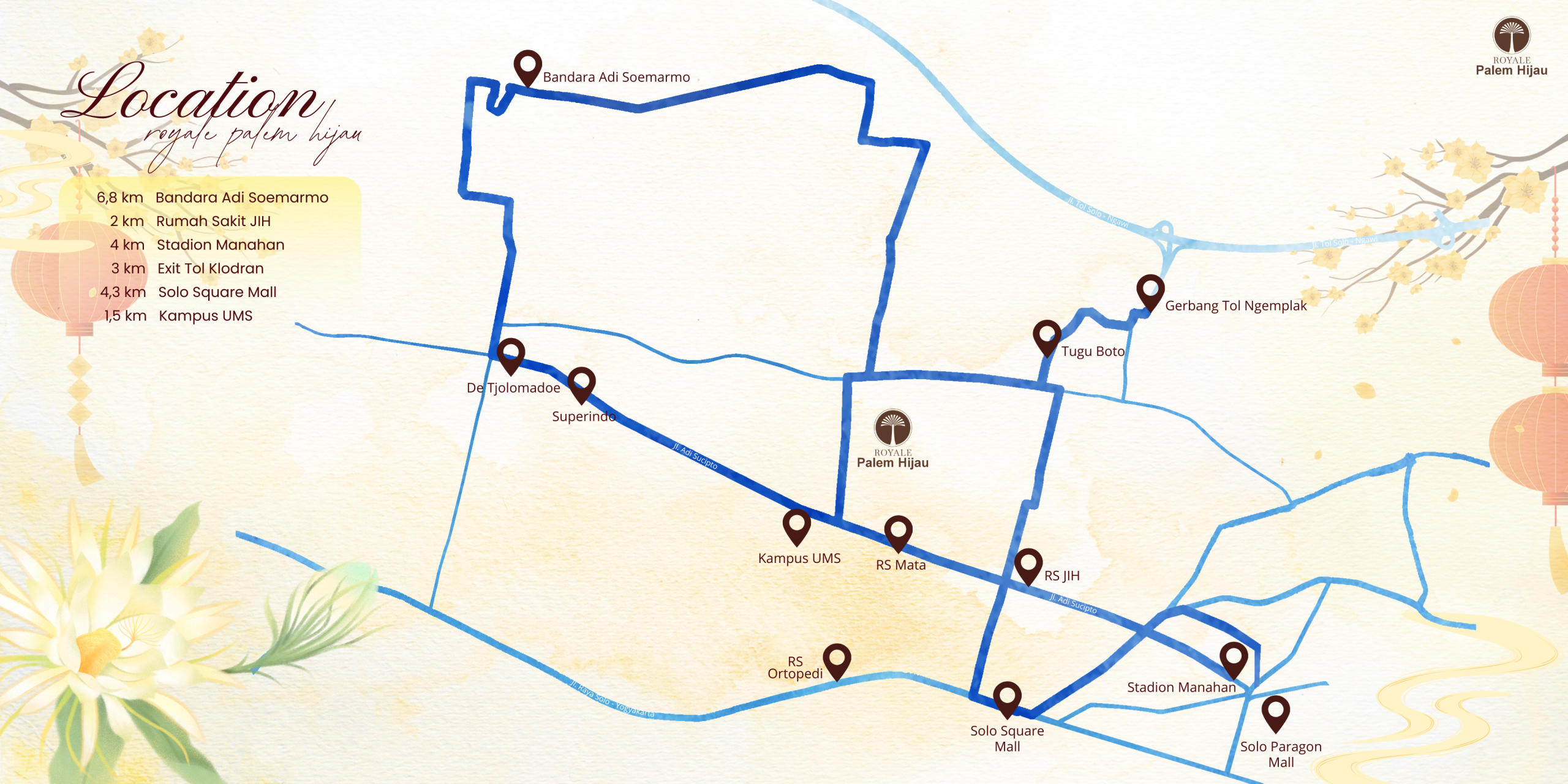 Citra Buana Residence Dekat Jokowi