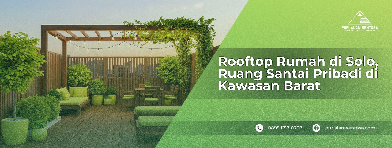 Rooftop Rumah di Solo