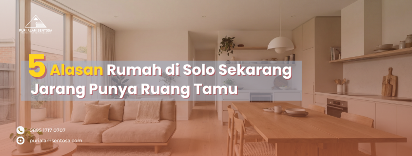 Ruang Tamu Rumah di Solo
