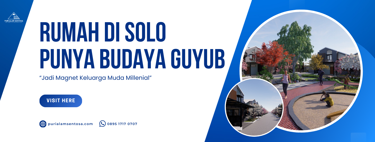 Rumah di Solo Budaya Guyub