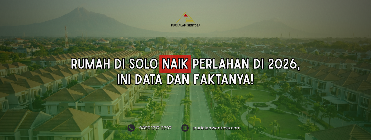 Rumah di Solo Naik
