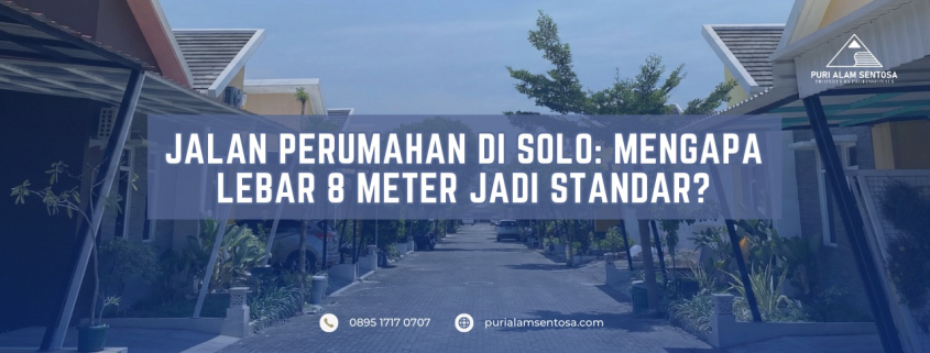 jalan perumahan di solo